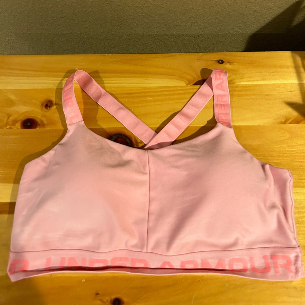 Under Armour sports bra, size XL
